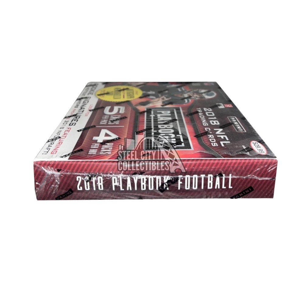 2018 Panini Playbook Football 4-Pack Blaster Box