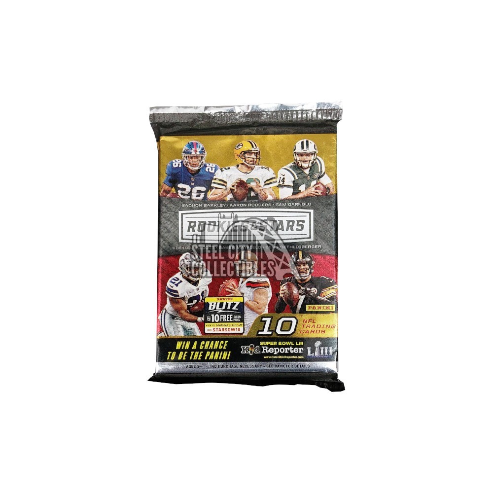 2018 Panini Rookies & Stars Football Blaster Pack | Steel City Collectibles