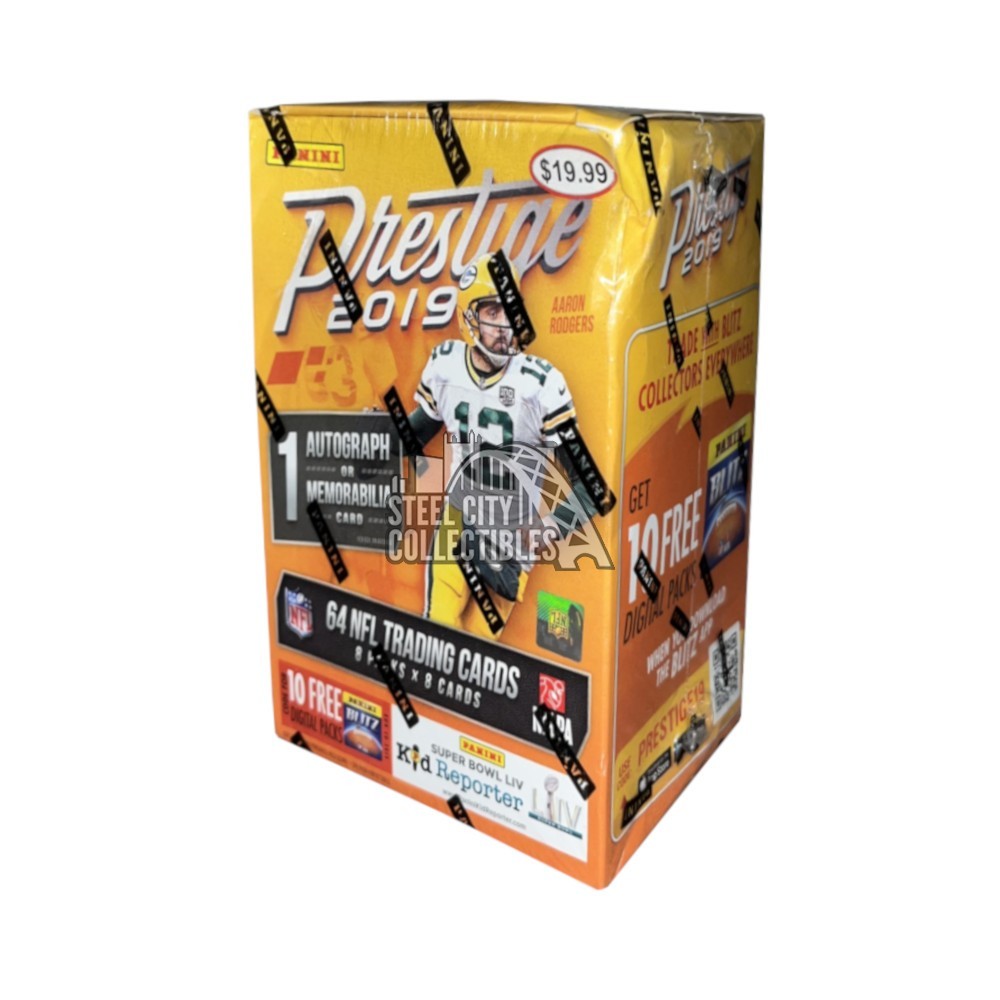 2021 Panini Prestige Football 12 Pack Fat Pack Box