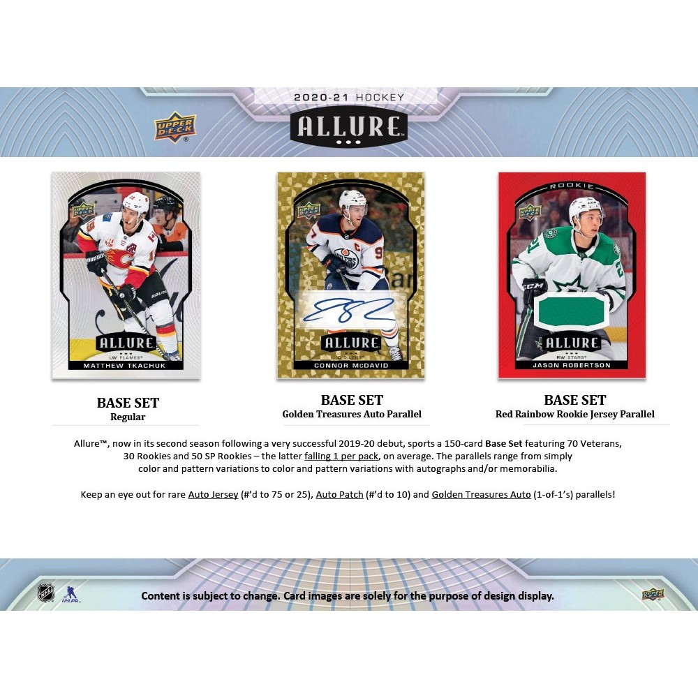 2020-21 Upper Deck Allure - City Celly Red Hockey - Gallery