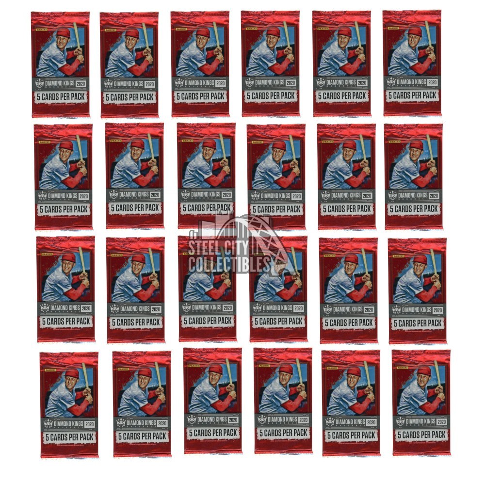 2020 Panini Diamond Kings Baseball Blaster 24-Pack Lot | Steel City ...