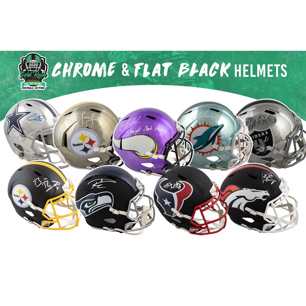 Signed Full-Size Football Helmet Mystery Box — RSA