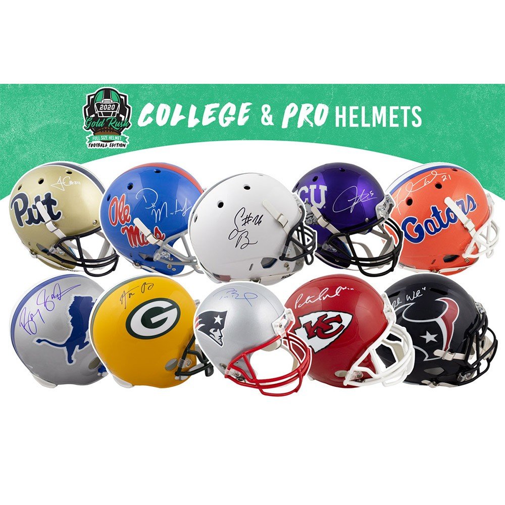 Buy NFL HITS Signed Full-size Football Helmet Mystery Box Full Online in  India 