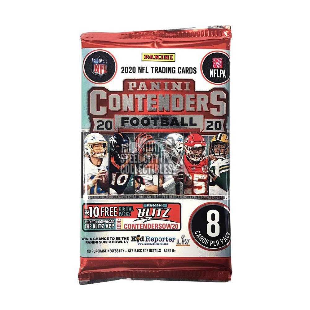 2020 PANINI CONTENDERS FOOTBALL BLASTER BOX