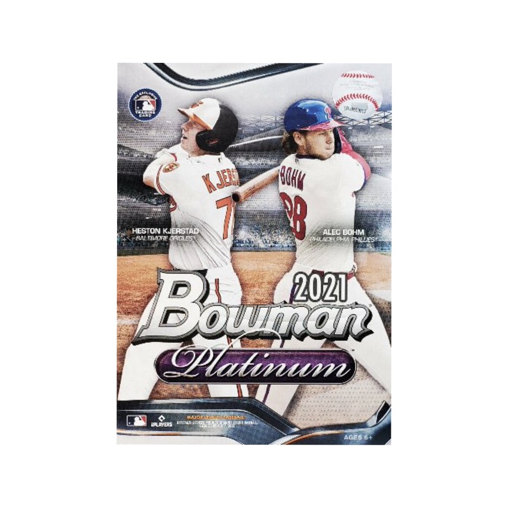 2021 Bowman Platinum Baseball 8Pack Blaster Box Steel City Collectibles