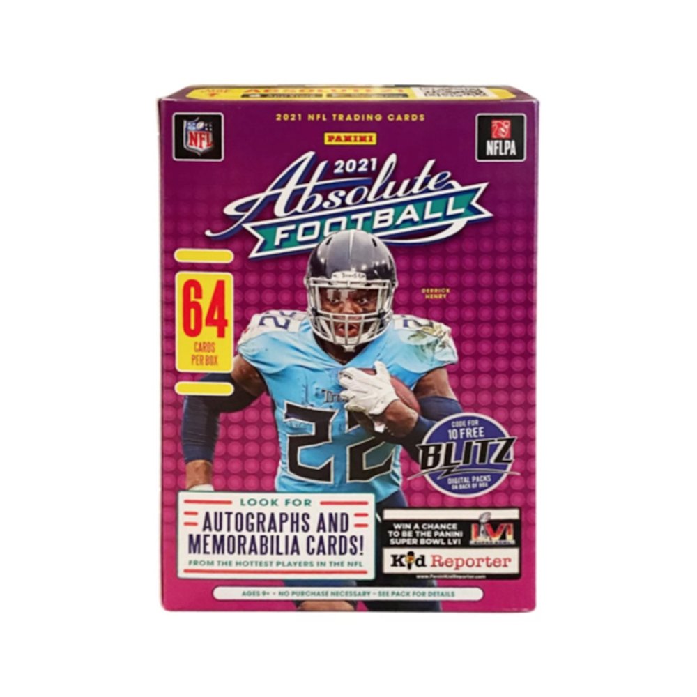 2022 Panini Absolute Football Retail Box deals Factory Sealed 24 Packs 8 Cards /Pack