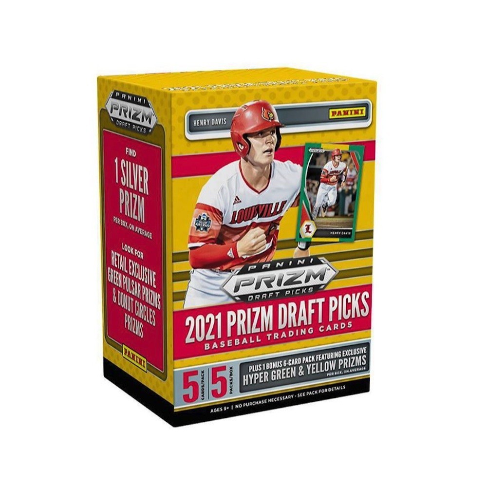 2021 Panini Prizm Draft Picks Baseball 5Pack Blaster Box Steel City