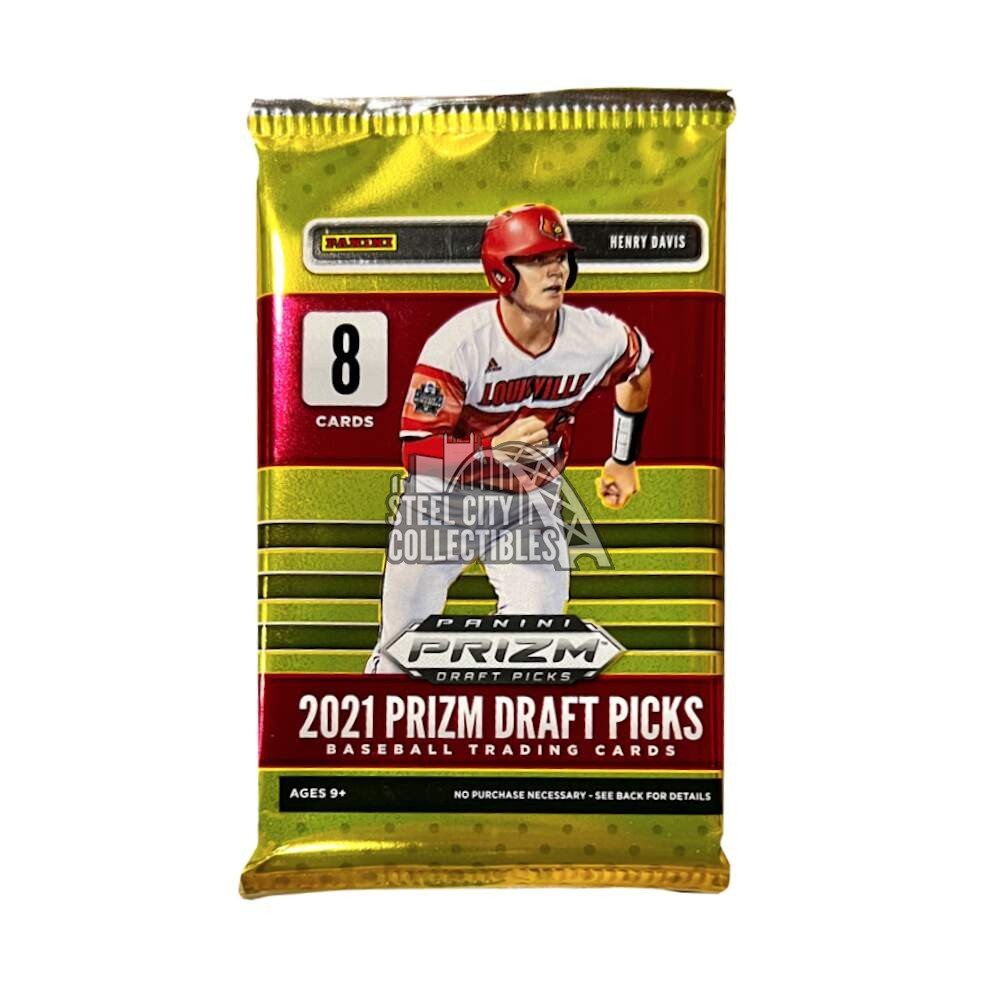 2021 Panini Prizm Draft Picks Baseball Hobby Pack Steel City Collectibles 