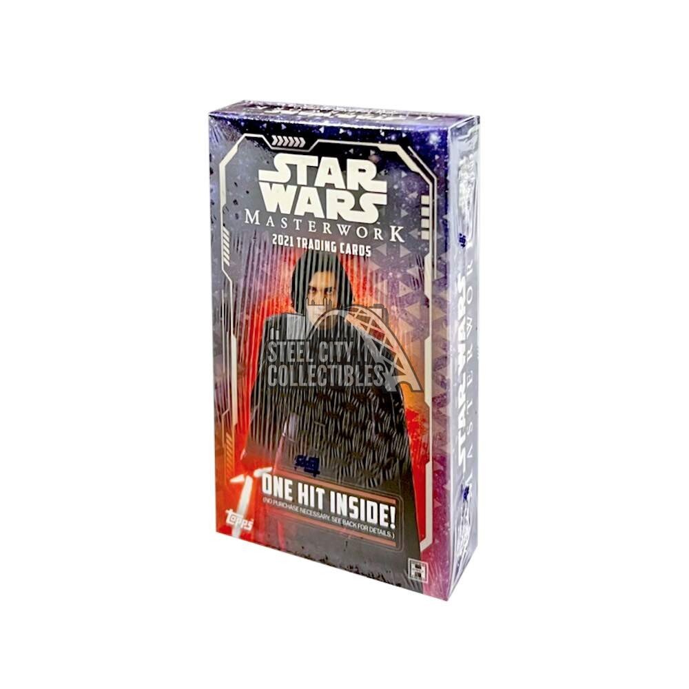 2021 Topps Star Wars Masterwork Hobby Mini Box Steel City Collectibles