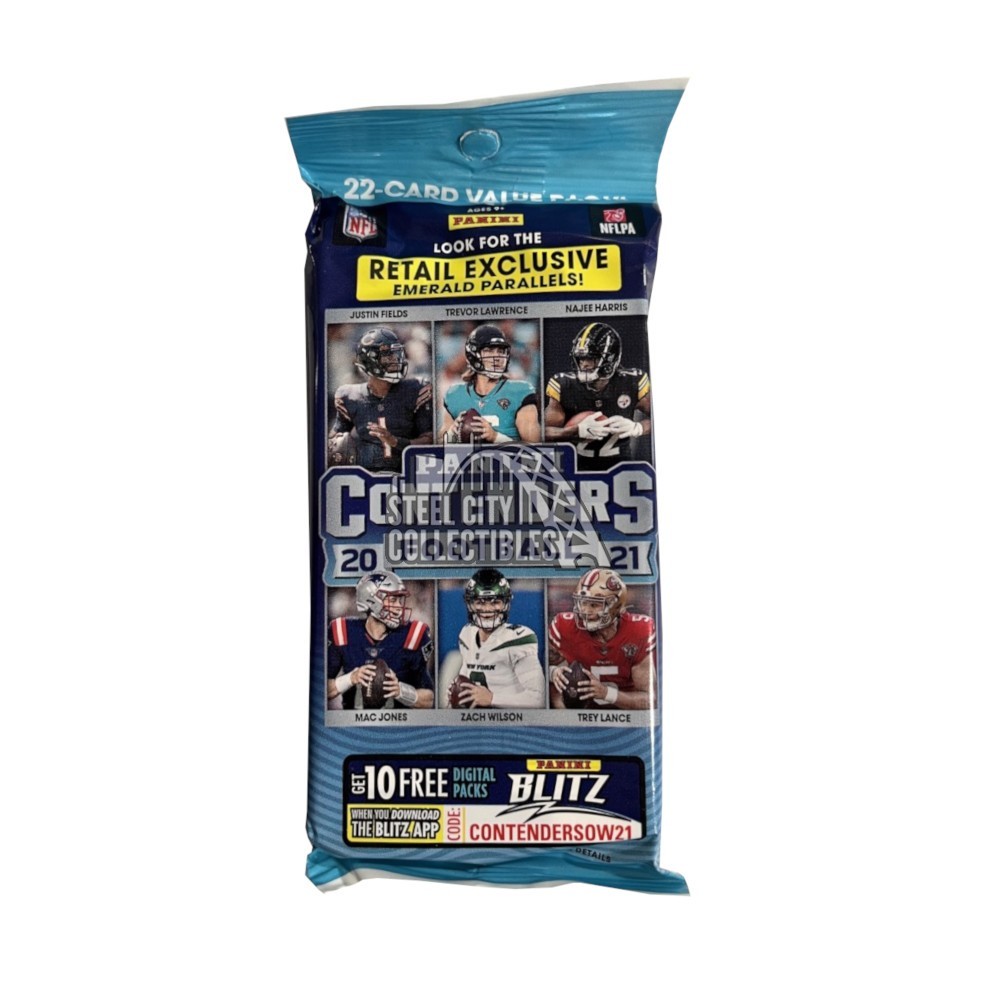 2021 Panini Contenders Football Fat Pack Box