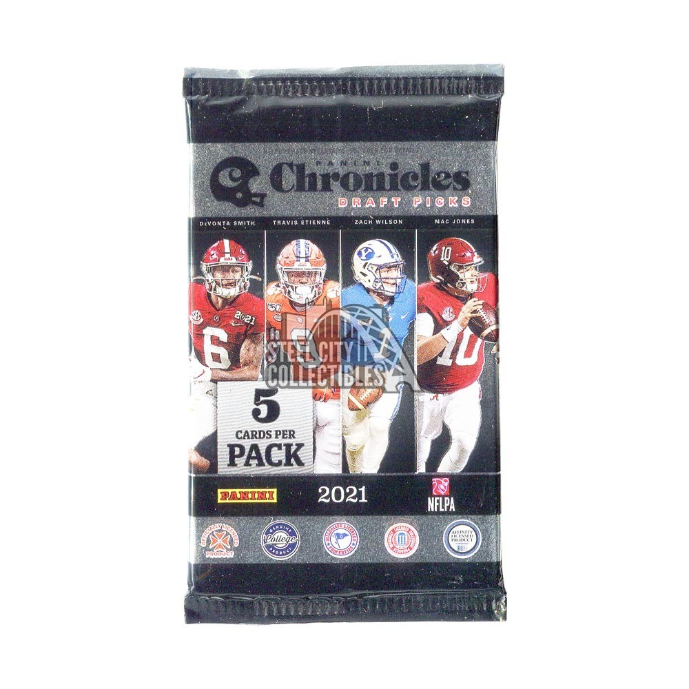 2021 Panini Chronicles Draft Picks College Football Mega Box (Orange  Parallels) - 2021 - US