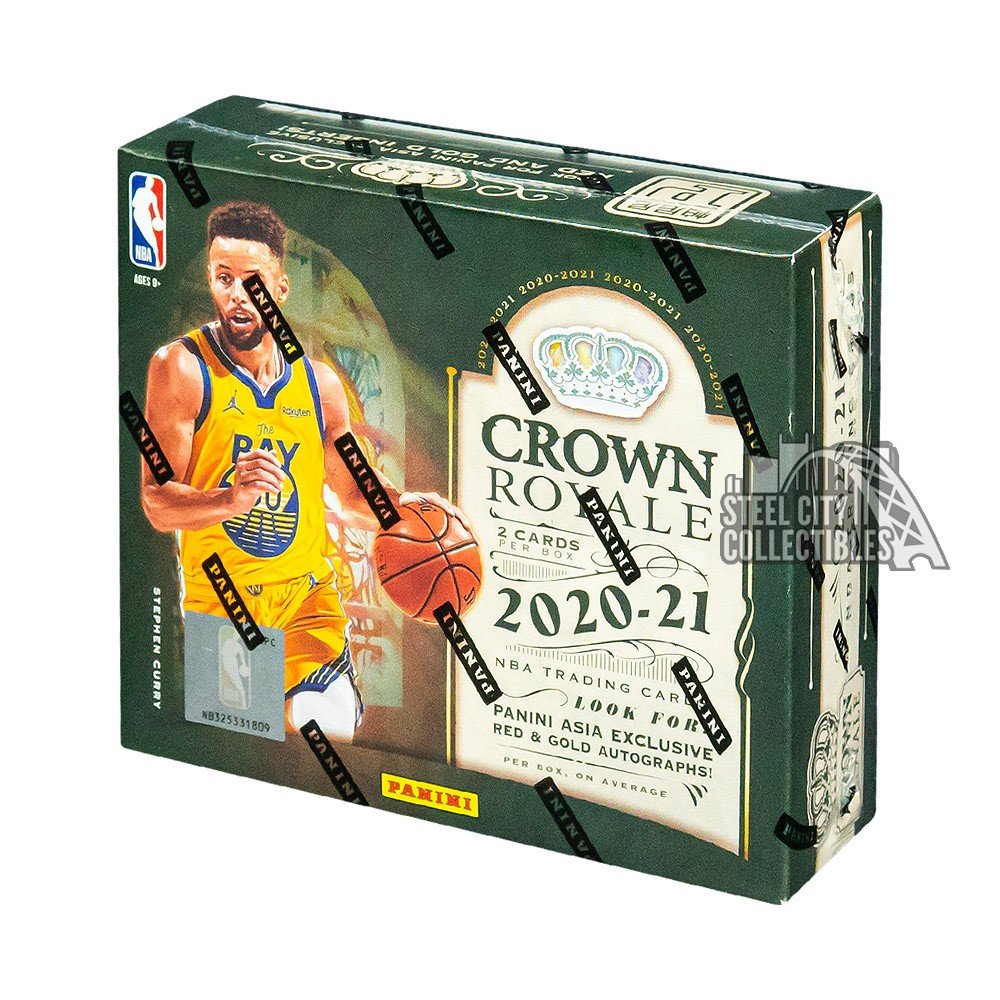 2020 21 Panini Crown Royale Basketball Asia Tmall Box Steel City Collectibles 