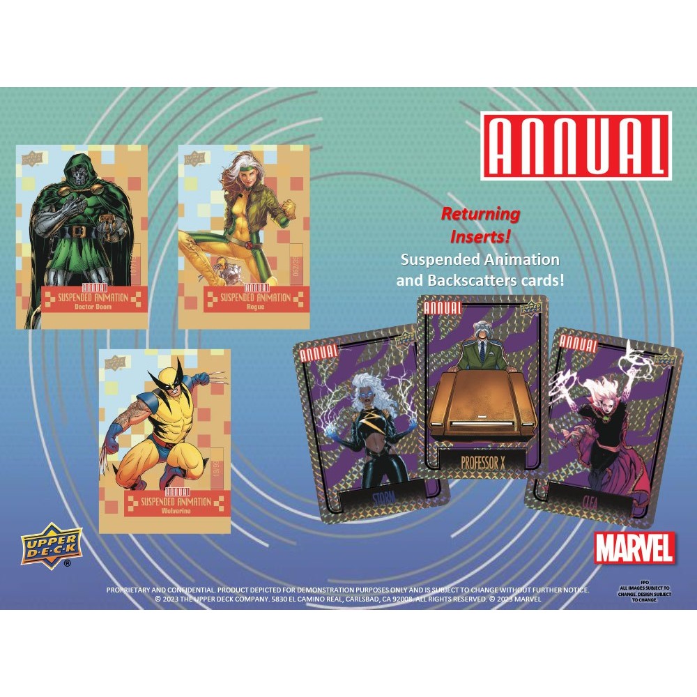 インポート正規品 エターナルズ/ 2023 Upper Deck Marvel 新品未開封