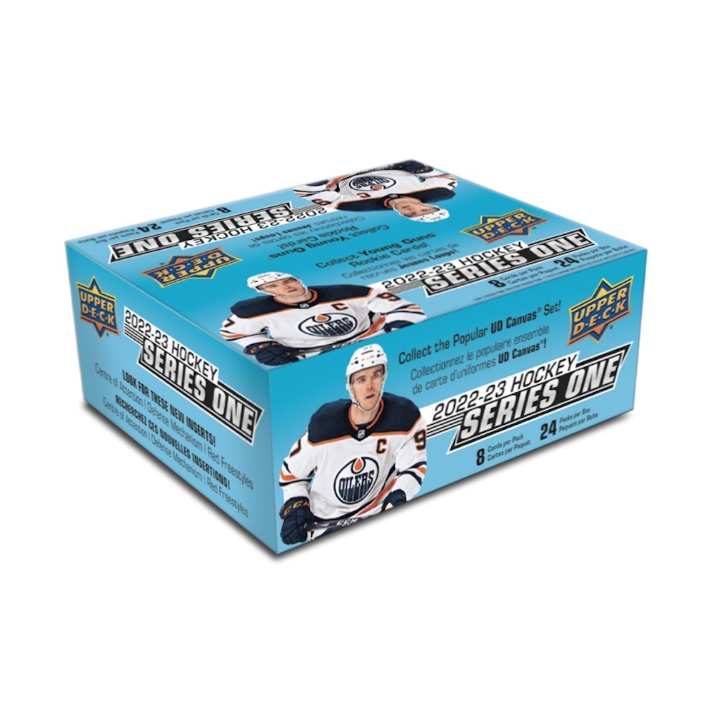 202223 Upper Deck Series 1 Hockey Retail Box Steel City Collectibles