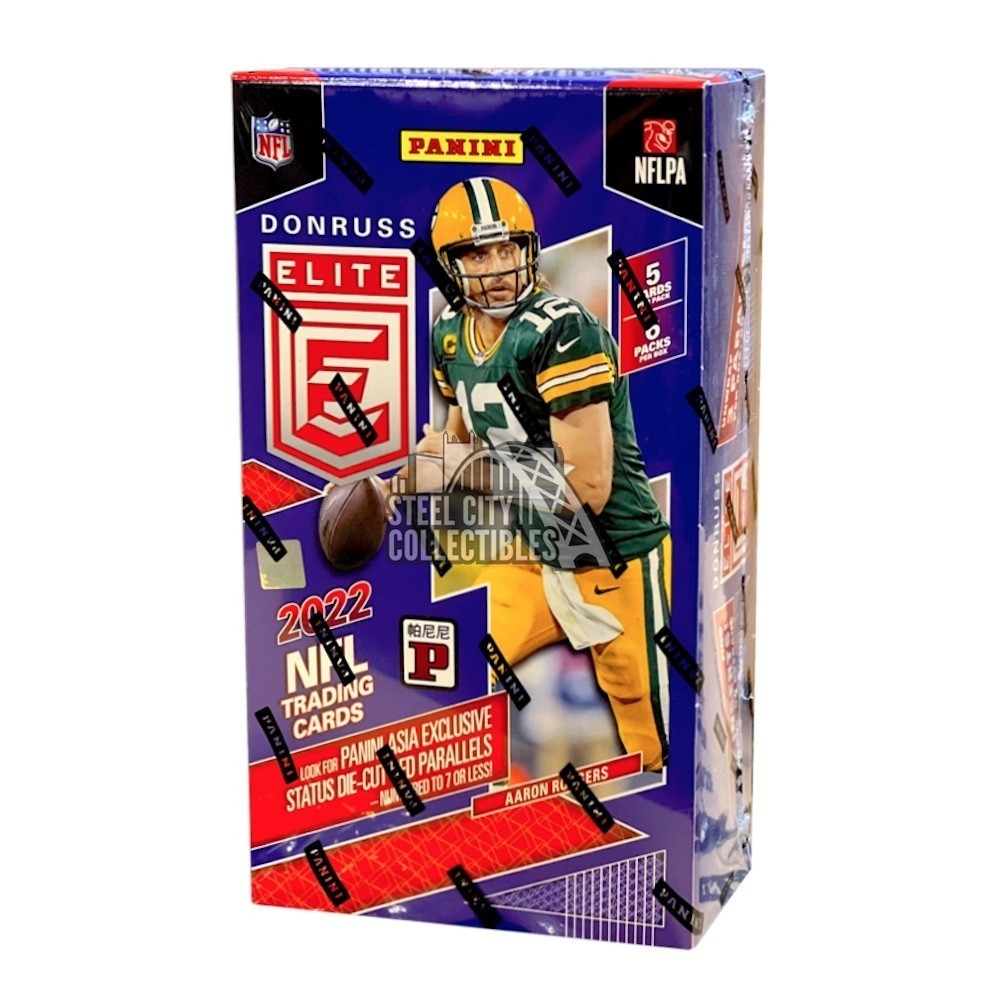 2022 Panini Donruss Elite Football Tmall Hobby 4Box random division