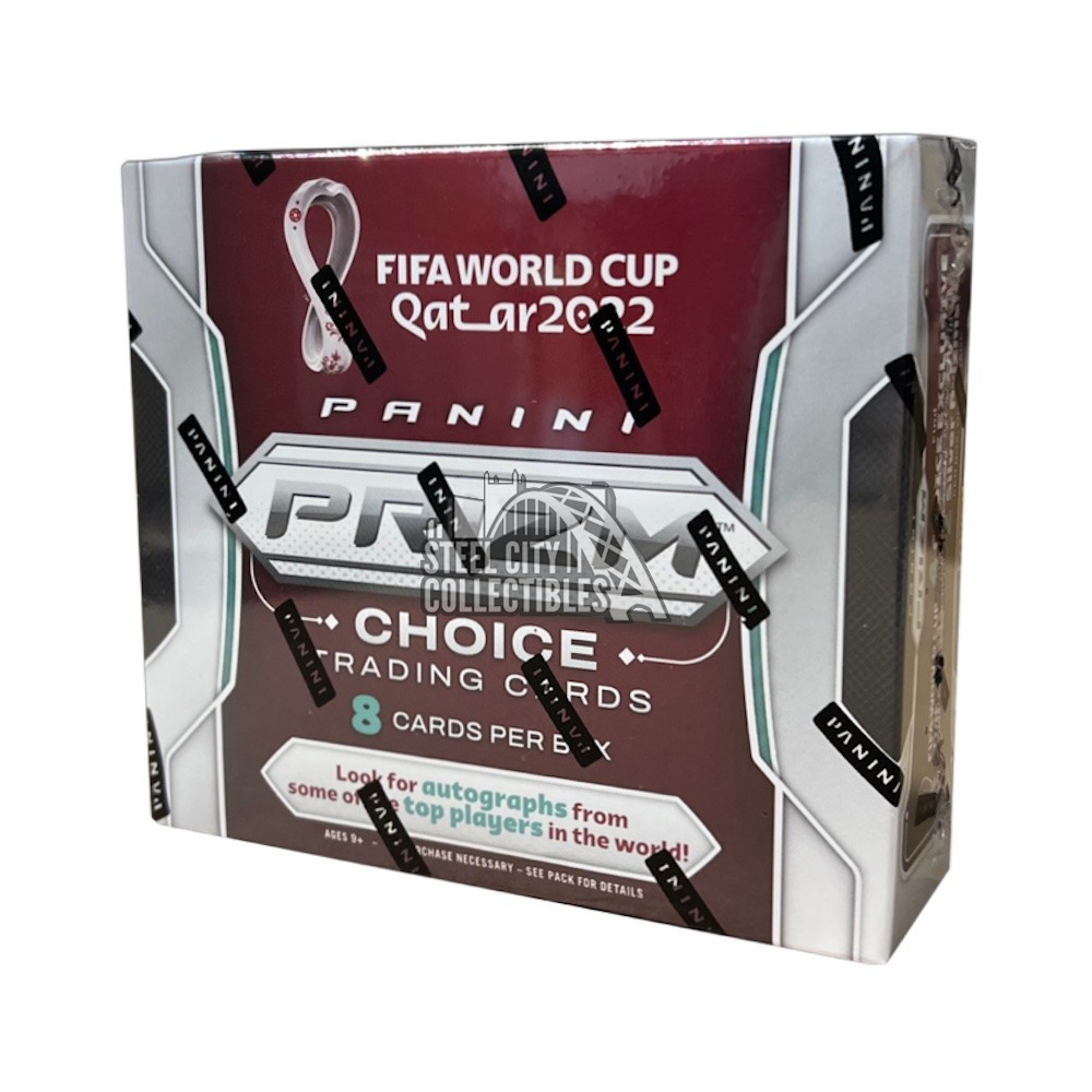 2022 Panini Prizm World Cup Soccer Choice 20 Box Case