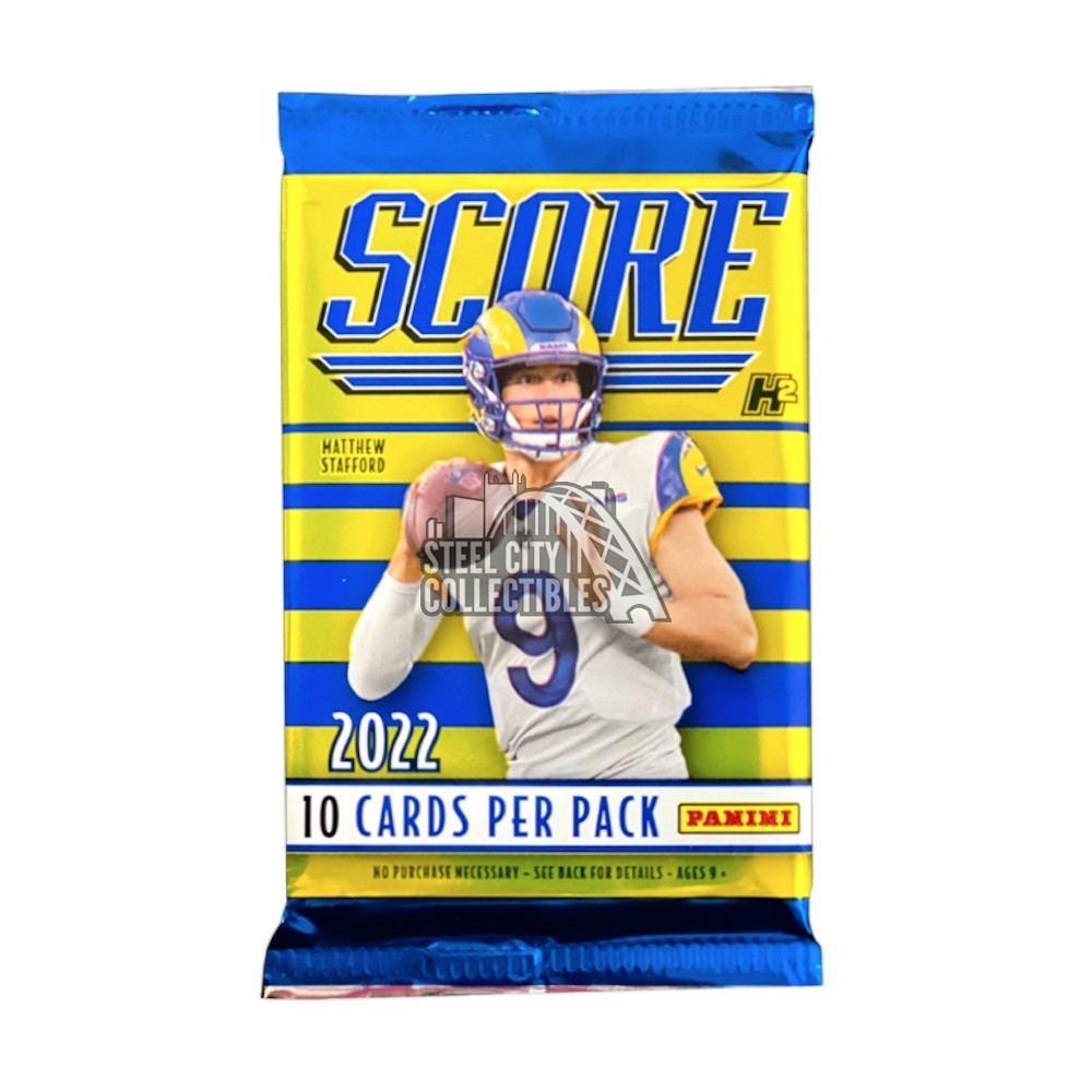 2022 Panini Score Football H2 Hobby Hybrid, Pack