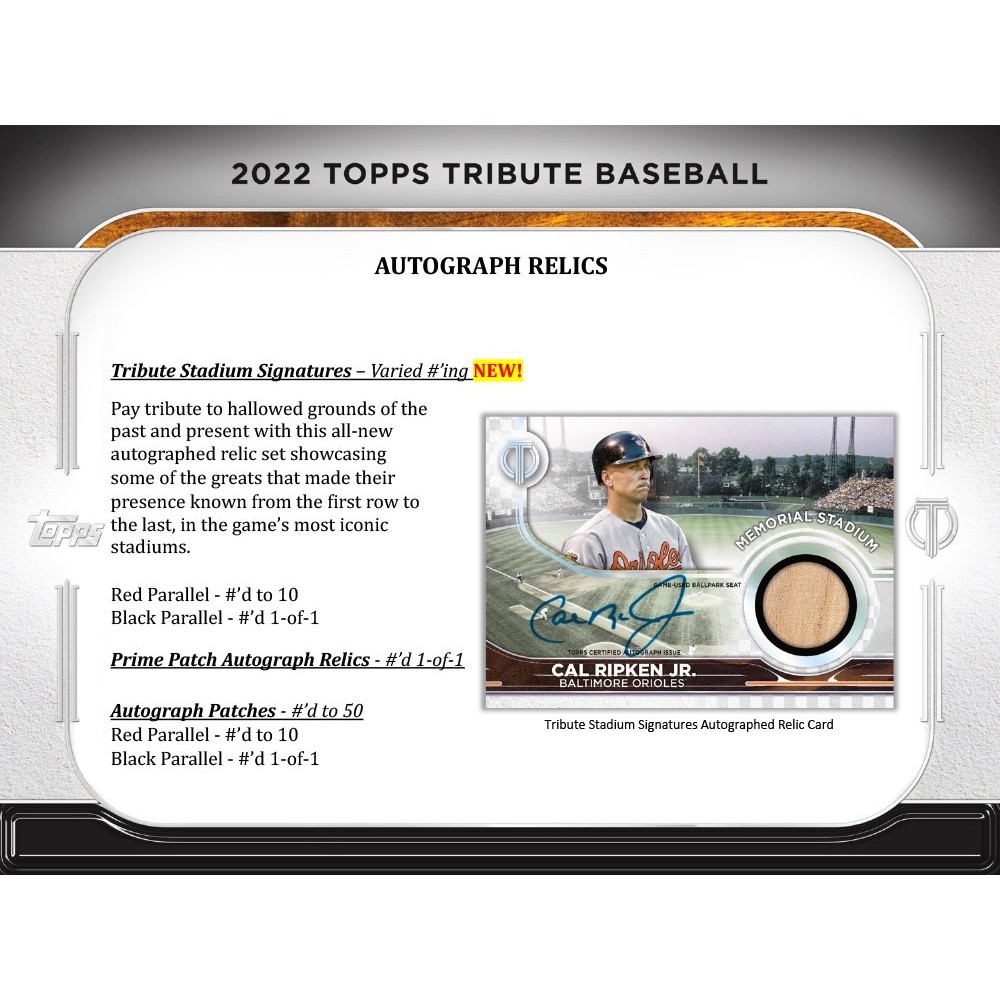 Sold at Auction: (#'d /199) 2022 Topps Tribute Dual Relic Miguel