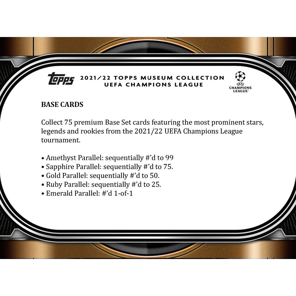 2021-22 Topps UEFA Champions League Museum Collection Soccer Hobby Box