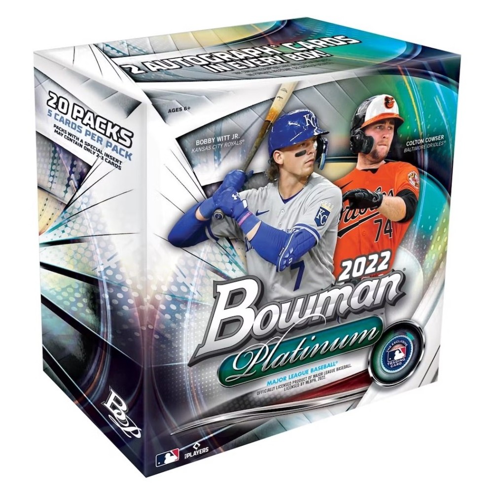 2022 Bowman Platinum Baseball Mega Box Steel City Collectibles