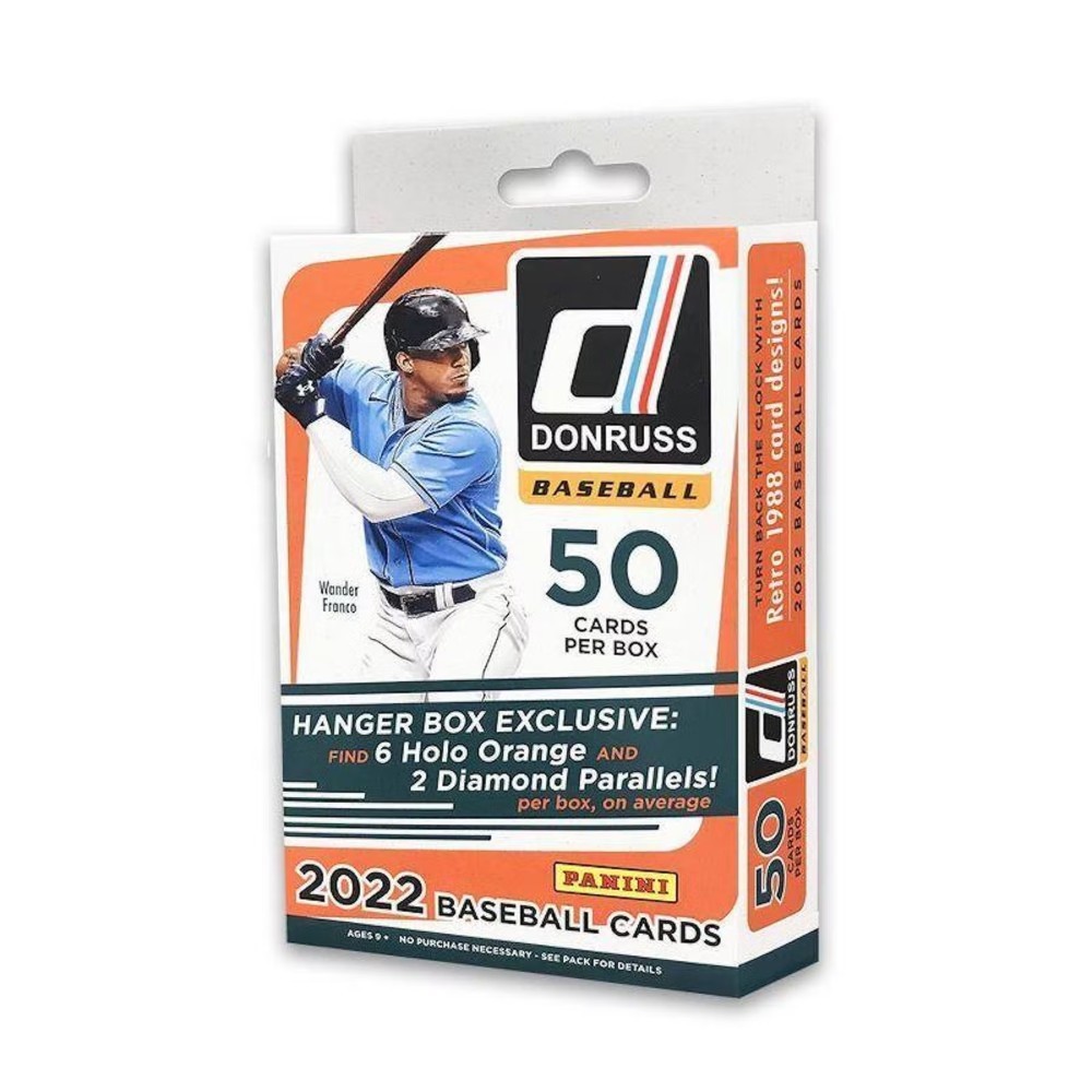 2022 Panini Donruss Baseball Hanger Box (Orange & Diamond Parallels