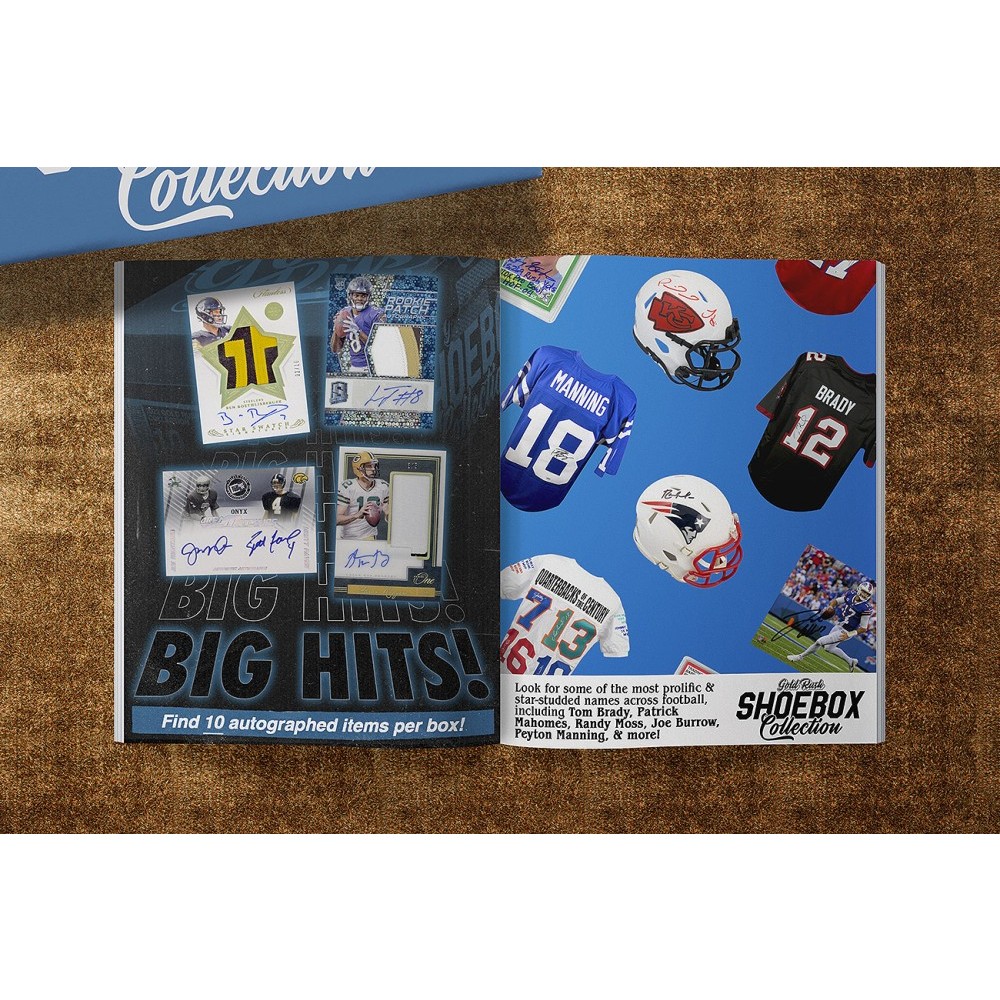 2023 Gold Rush Sensational Signatures Football Edition Box