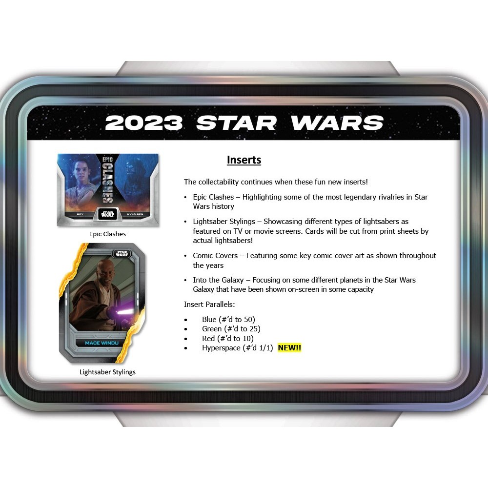 2023 Topps Star Wars Flagship Hobby Box | Steel City Collectibles