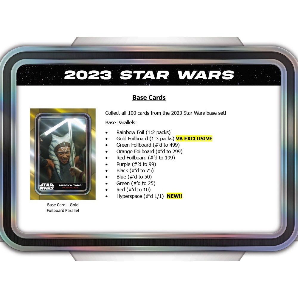 2023 Topps Star Wars Flagship Blaster Box