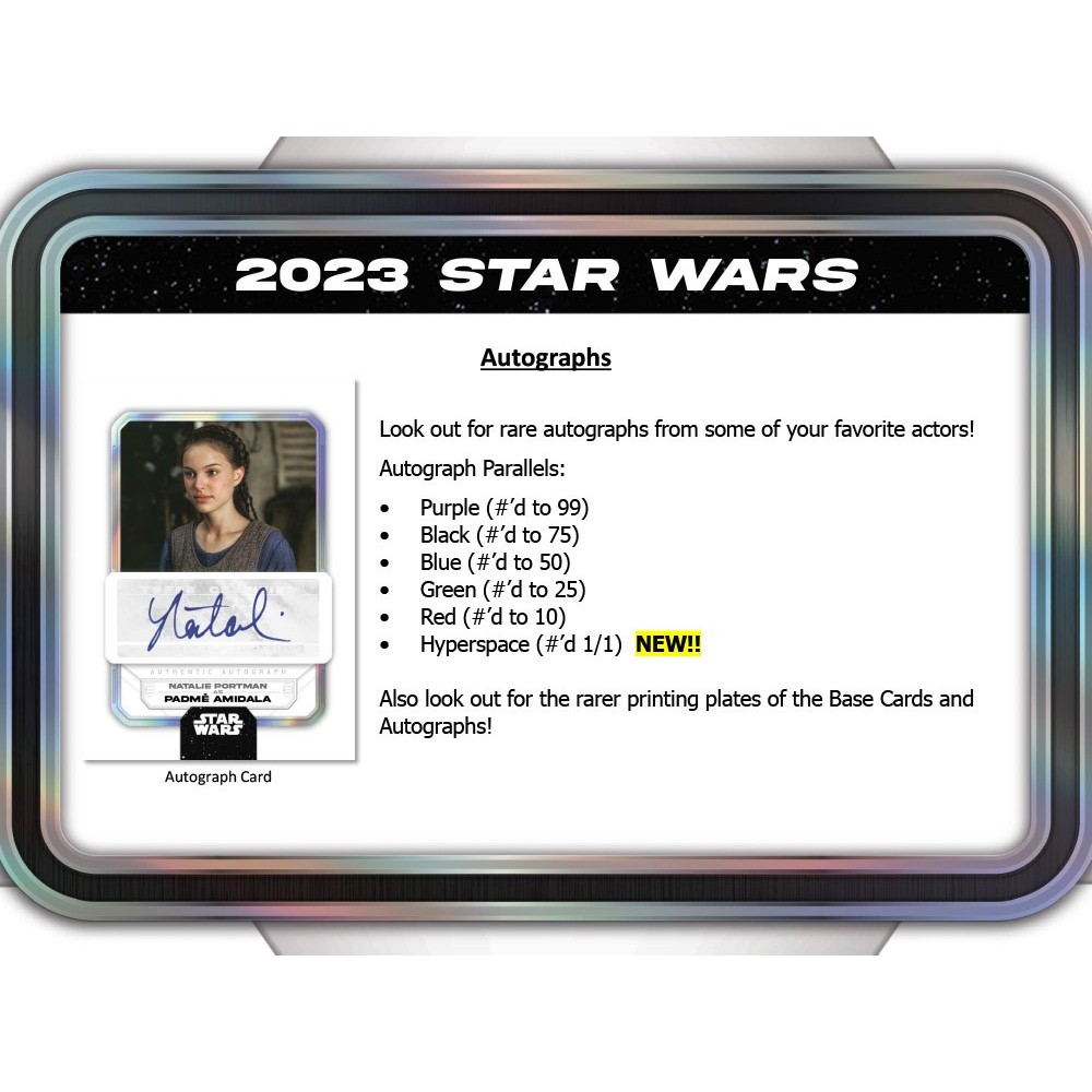 2023 Topps Star Wars Flagship Blaster Box