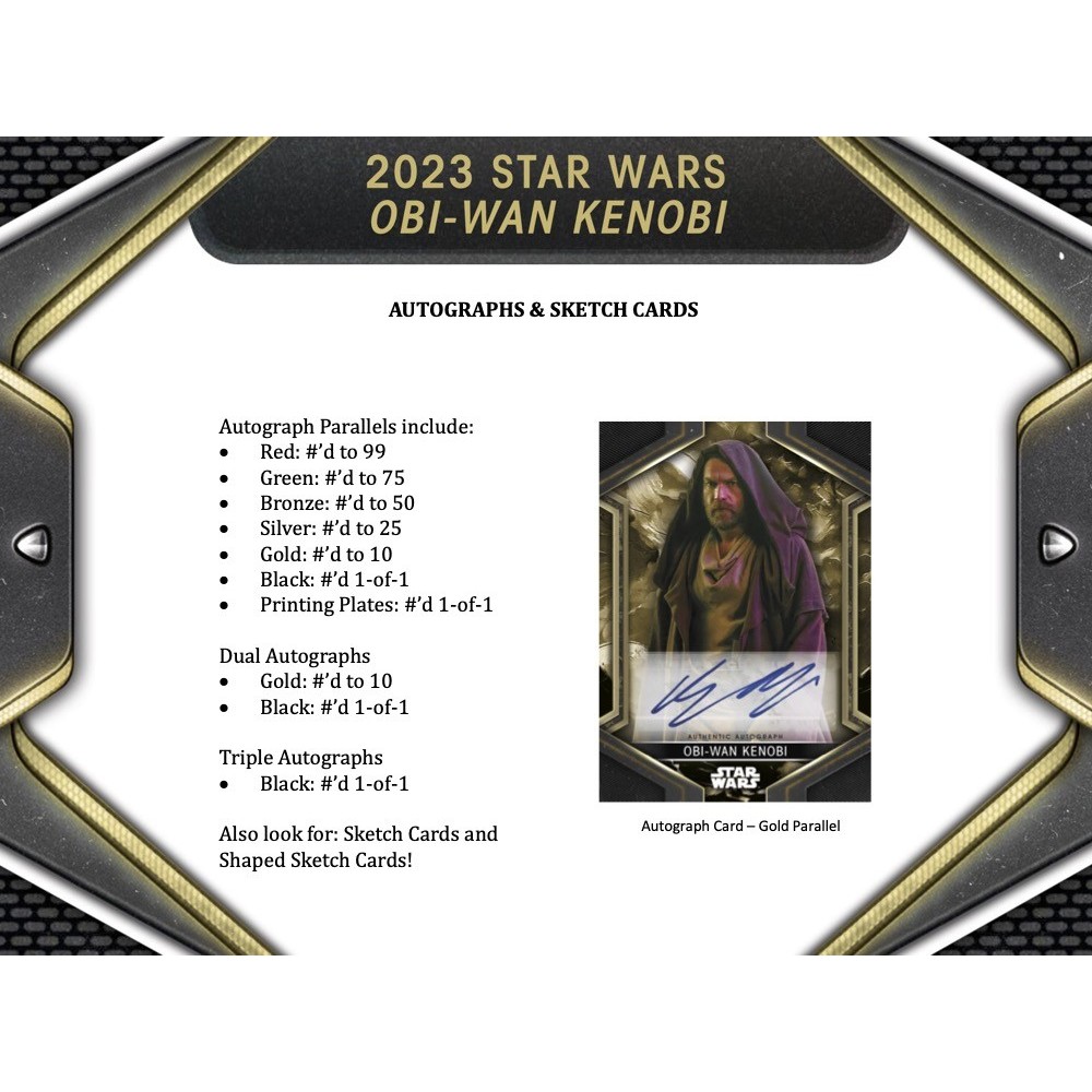 2023 Topps Star Wars Obi-Wan Kenobi 10-Pack Blaster Box | Steel