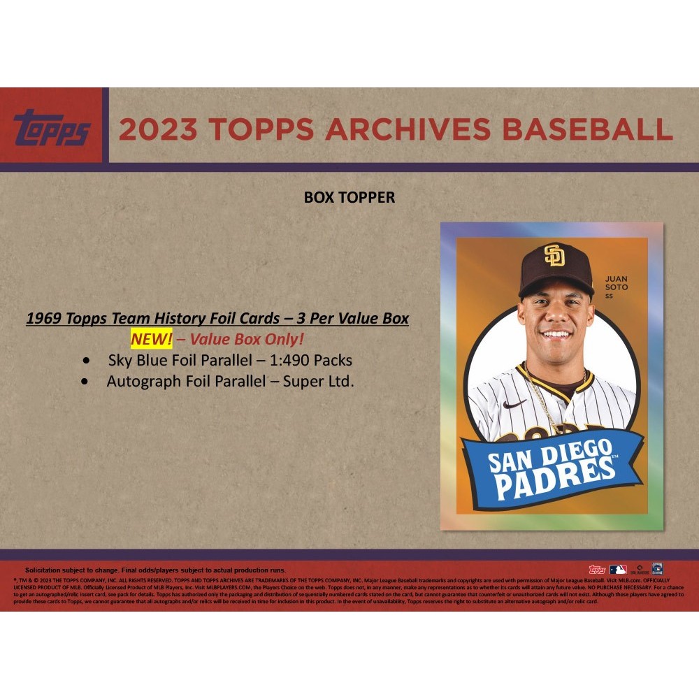 San Diego Padres / 2023 Topps Padres Baseball Team Set (Series 1
