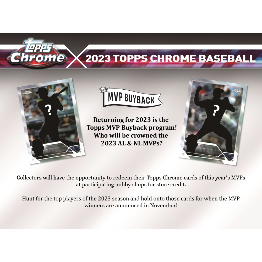 2023 Topps Chrome Baseball Hobby Box ***More coming soon! – Northwest  Sportscards