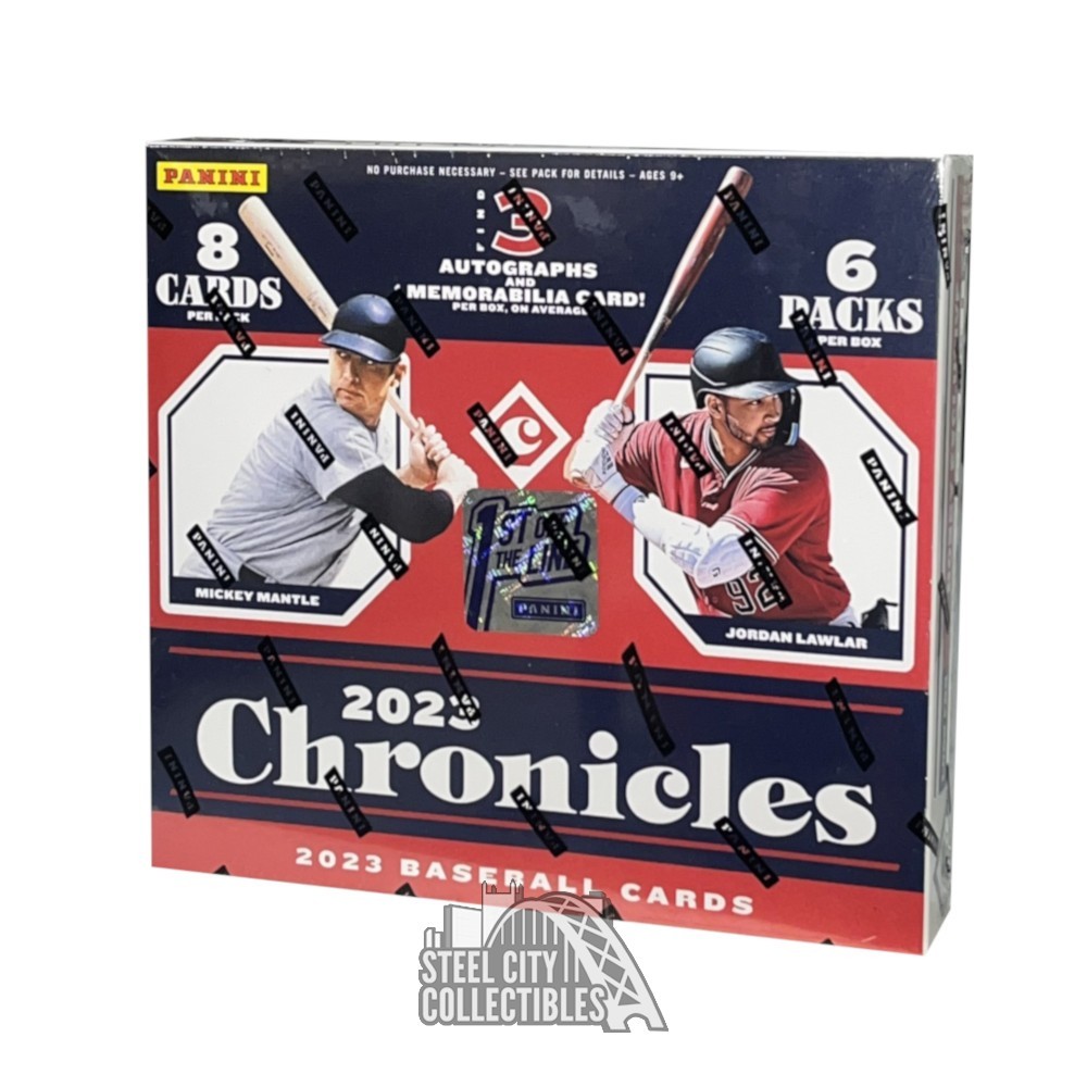 Full Box Of selling Panini Baseball Chronicles Donruss Optic