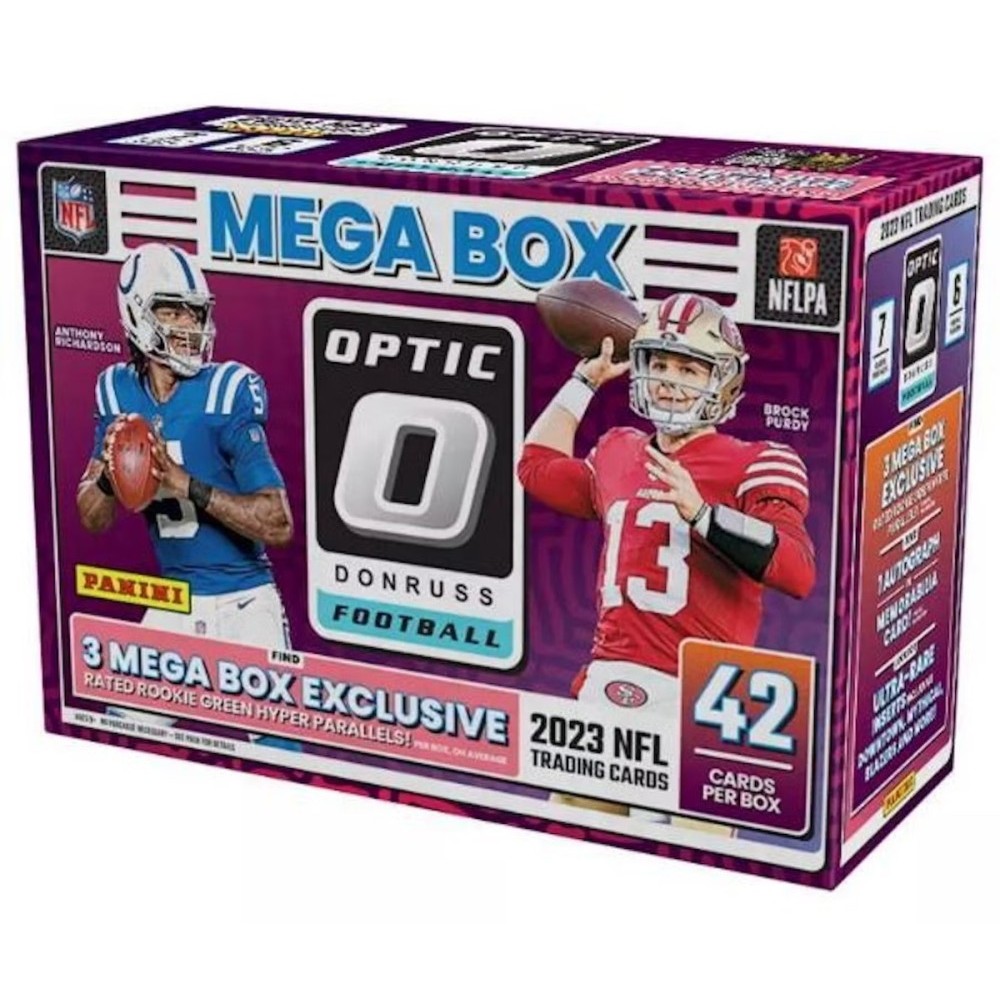 2023 Panini Donruss Optic Football Mega Box (Green Hyper Parallels