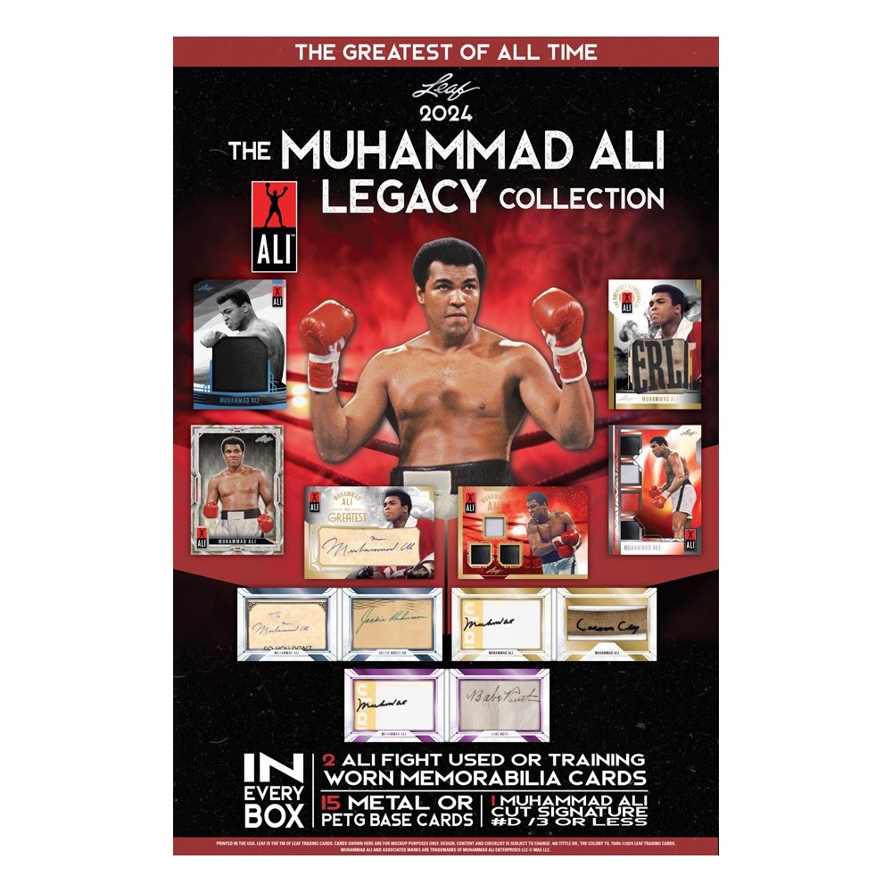 2024 Leaf The Muhammad Ali Legacy Collection Case