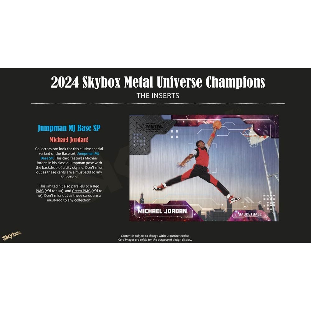 2024 Upper Deck Skybox Metal Universe Champions Hobby Box