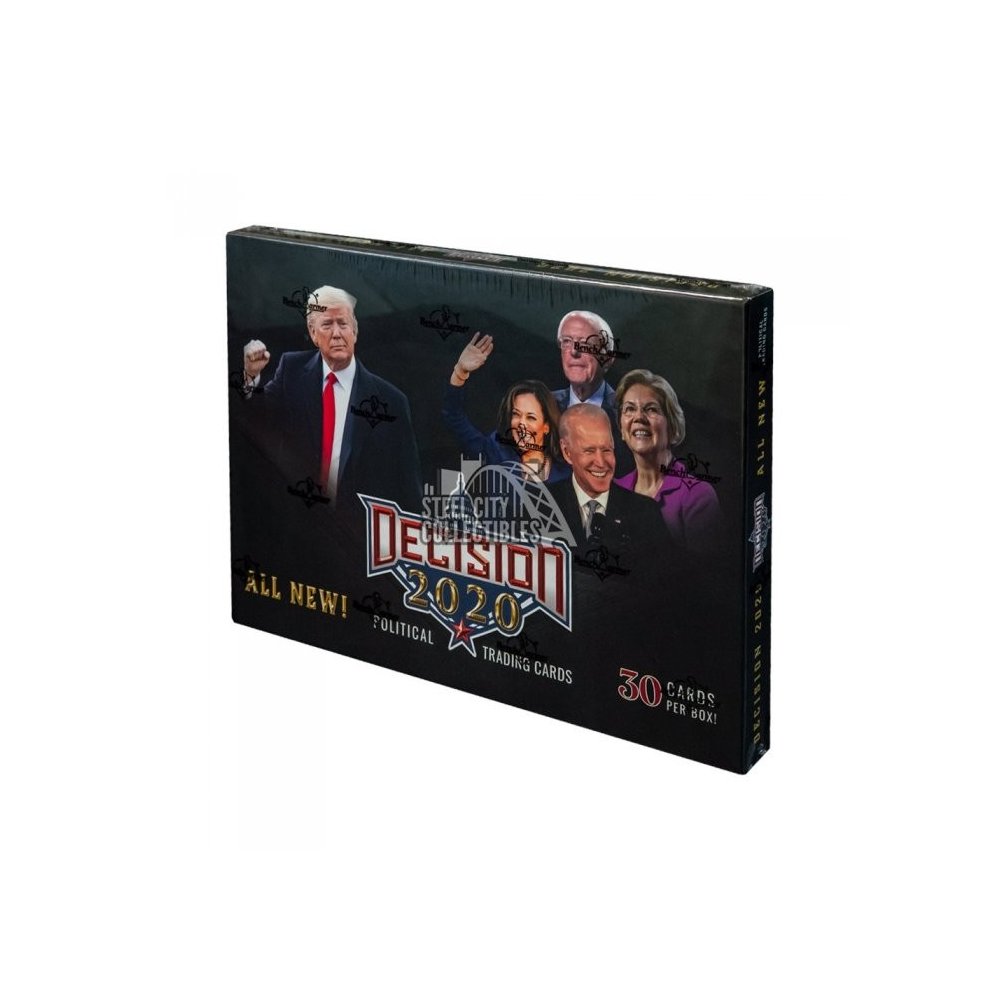 Decision 2020 Political Trading Cards Hobby 3Box Random Hit Group