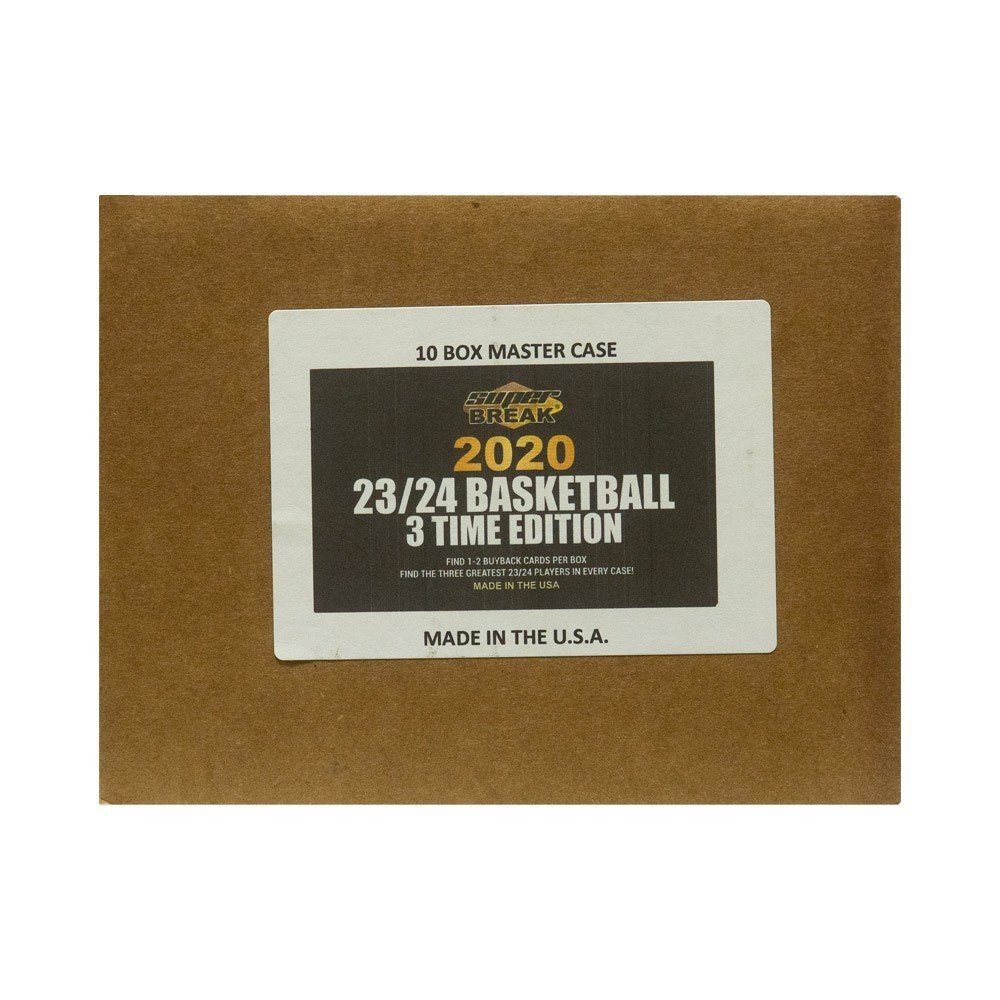 2020 Super Break 23/24 Basketball 3 Time Edition 10Box Case Random Hit