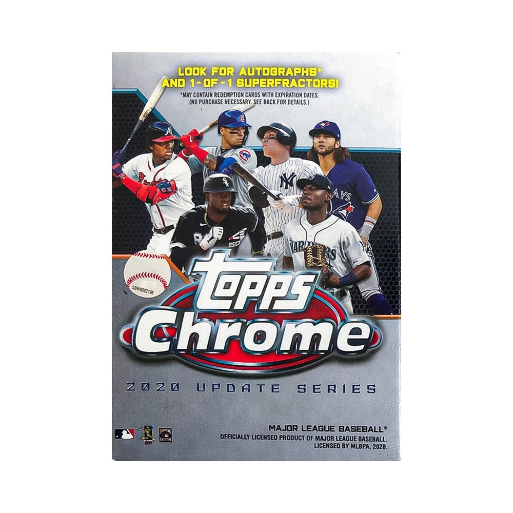 2020 Topps Chrome Update Baseball Hanger Box Steel City Collectibles
