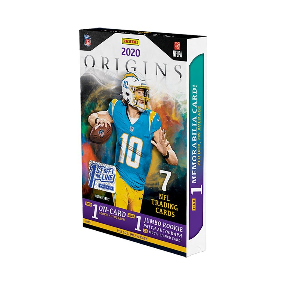 2020 Panini Origins Football 1st Off The Line Hobby Box