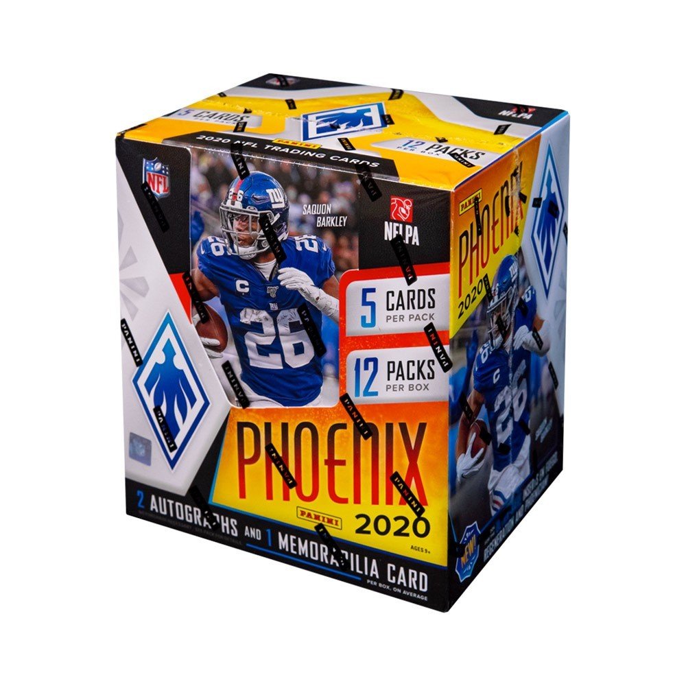 2020 Panini Phoenix Football 4 Hobby Box Random Pack Group Break 3