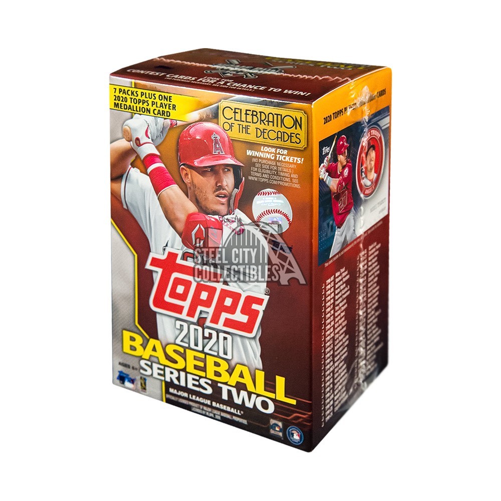 2020 Topps Series 2 Baseball 7ct Blaster Box Steel City Collectibles
