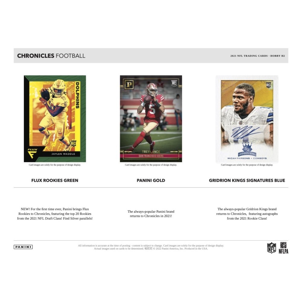 2021 Panini Chronicles Football Hobby Pack