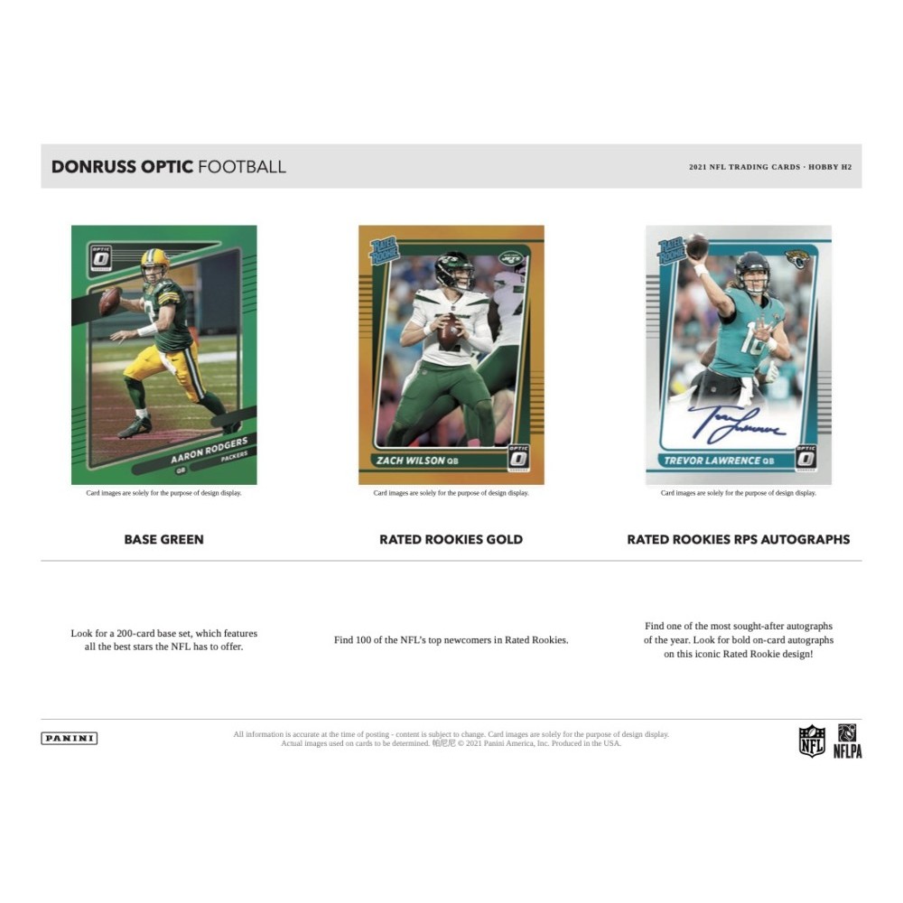 : 2021 Panini Donruss NFL Football H2 Hybrid box (10 pks/bx) :  Everything Else