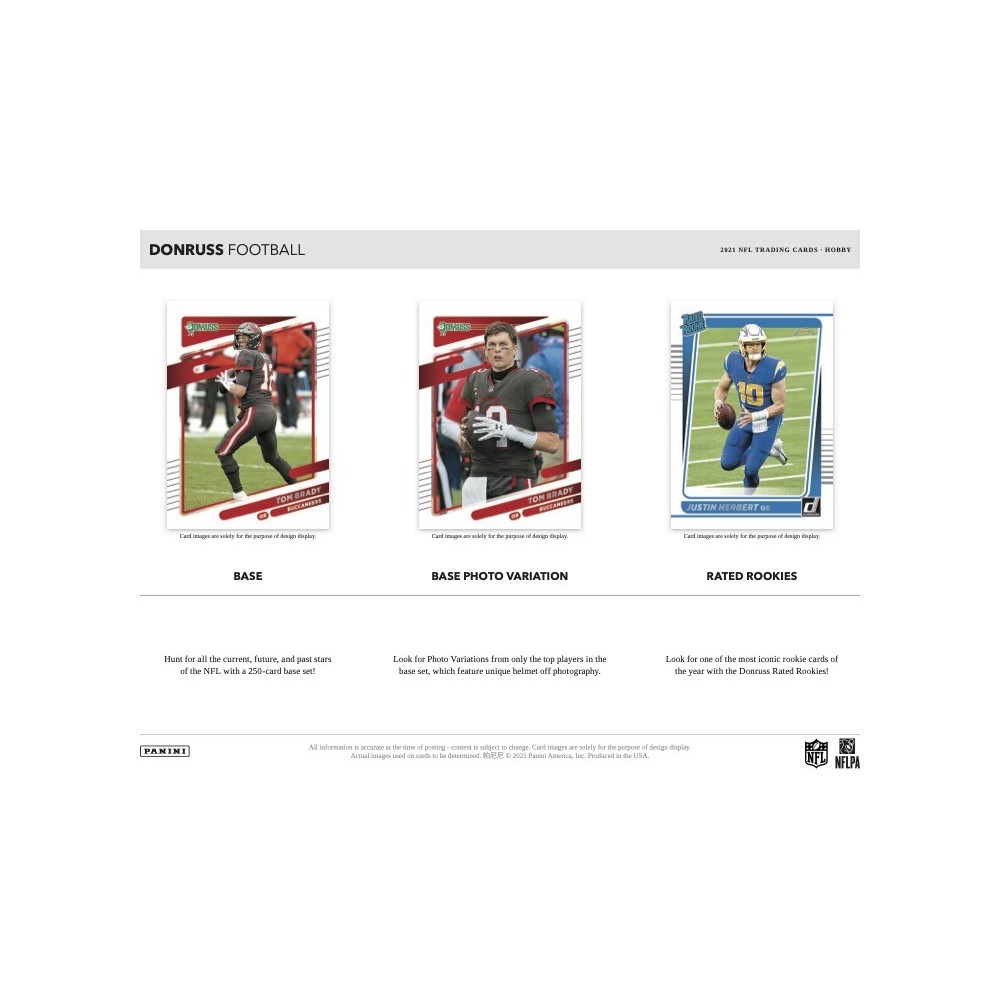 2020-2021 Donruss NFL Football Trading Cards are here!