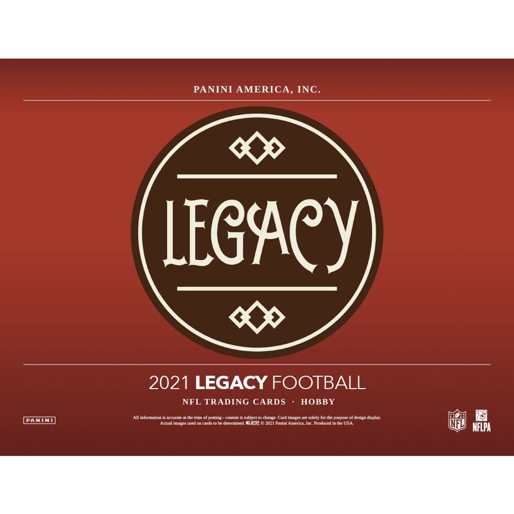 2021 Panini Legacy Football Hobby 24Box Case Steel City Collectibles