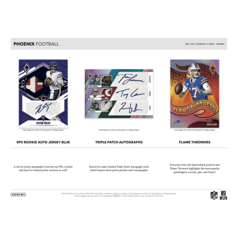 AVAILABLE FRIDAY!! 2021 Phoenix NFL Football (Hobby) – The Knight's Lance