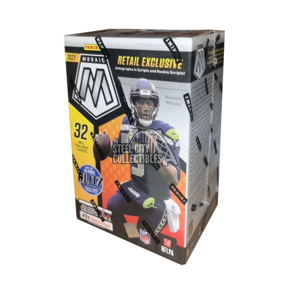 2021 Panini Mosaic Football Fanatics 8-Pack Blaster Box | Steel City ...