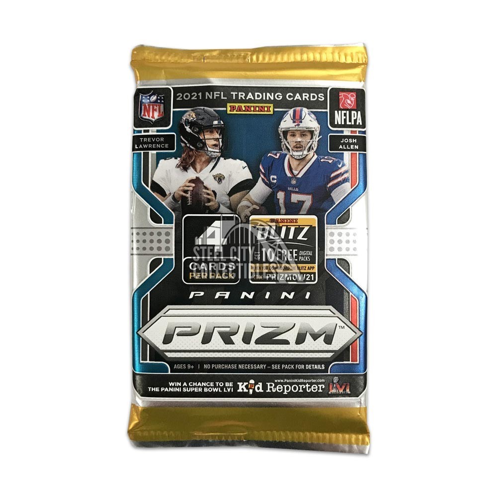 2021 Panini Prizm Football NFL Retail Box (24 Factory order Sealed Packs)