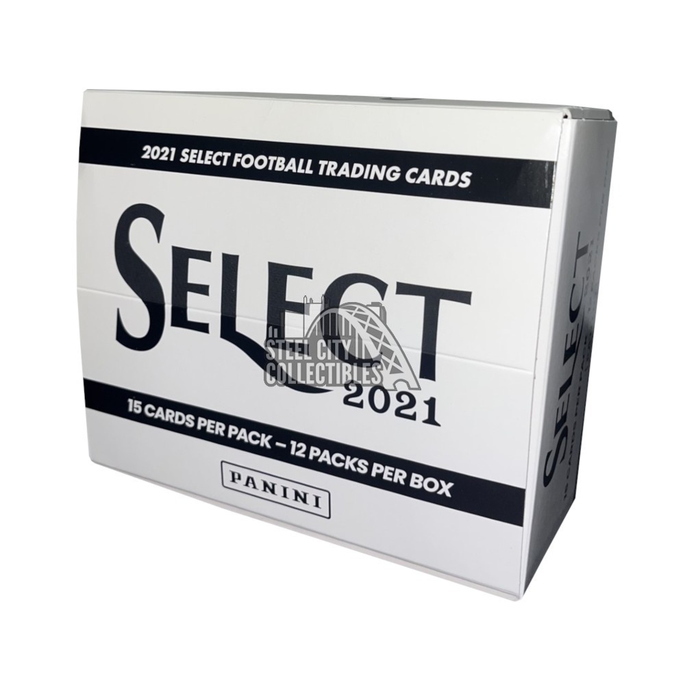 2021 Panini Select Football Jumbo 12Value Pack Box (Silver Prizms